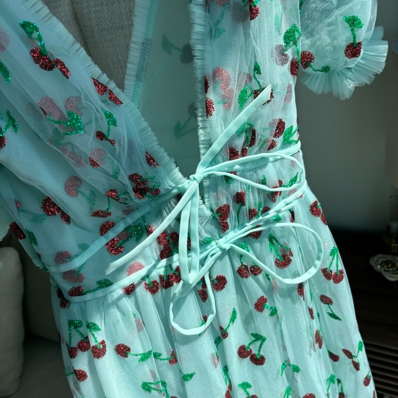 Lirika Matoshi Midi Cherry Dress - Picture 11 of 14